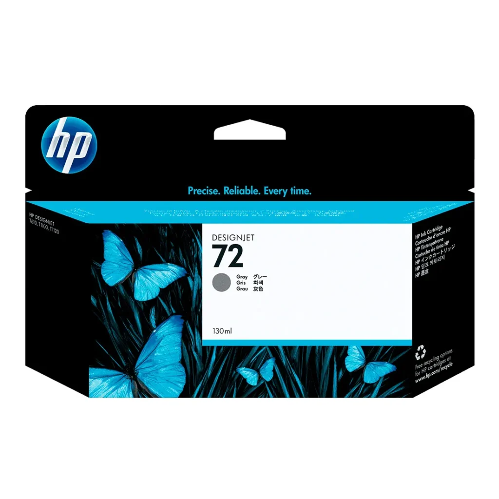 Cartucho de Tinta HP 72 Cinza