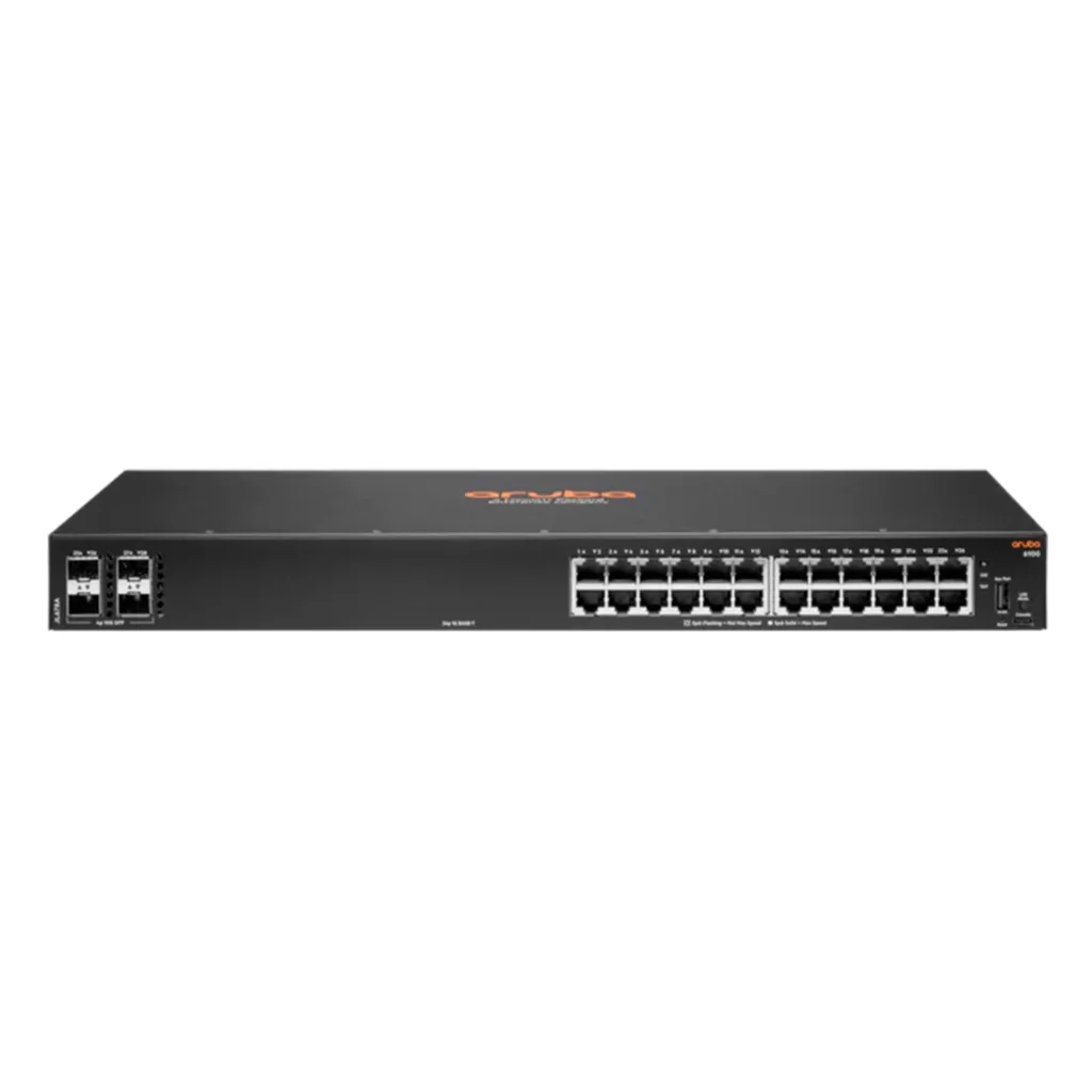 Switch HPE Aruba 6100 24G 4SFP+