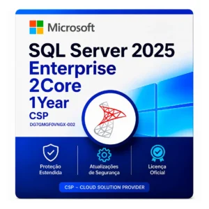 SQL Server 2025 Enterprise 2 Core 1 Ano CSP - DG7GMGF0VNGX-002