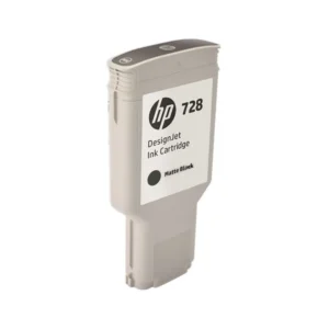 Cartucho de Tinta HP 728 Preto Fosco PLUK 300 ml