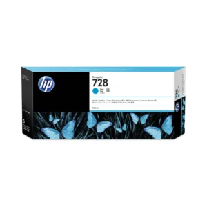 Cartucho de Tinta HP 728 Ciano PLUK 300 ml