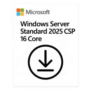 Win Server Standard 2025 16 Core Microsoft CSP DG7GMGF0PWHC-003