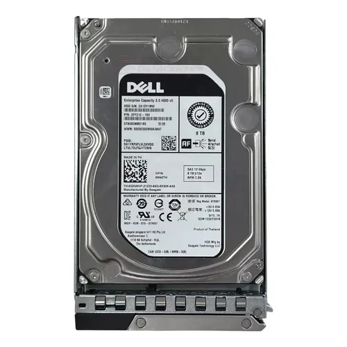 Disco Rígido Dell 8TB 7.2K SAS 12Gbps 3.5"