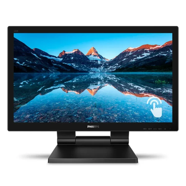 Monitor Touch Philips 21.5" 75Hz Full HD VGA HDMI DVI