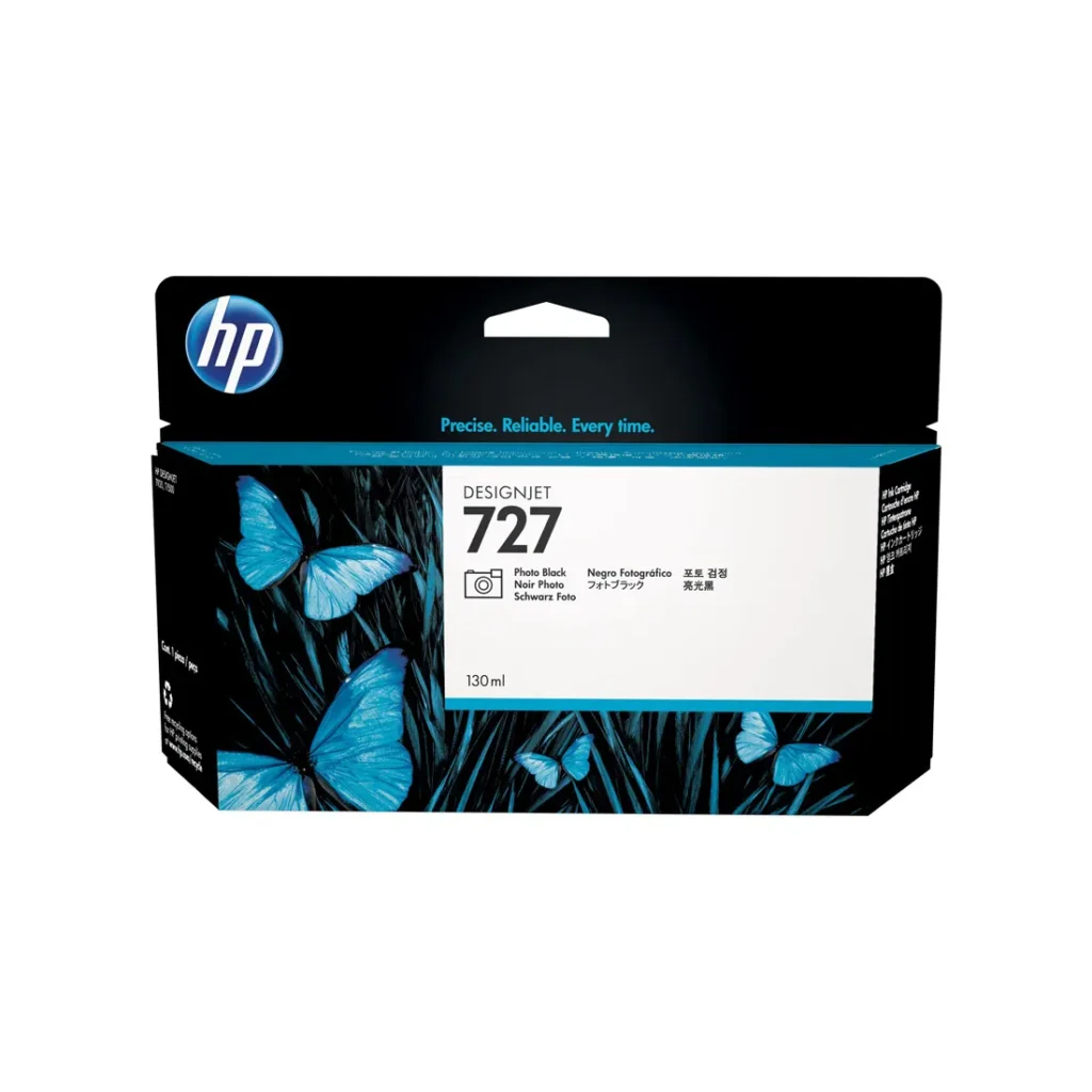 Cartucho de Tinta HP 727 Preto Photo PLUK 130ml