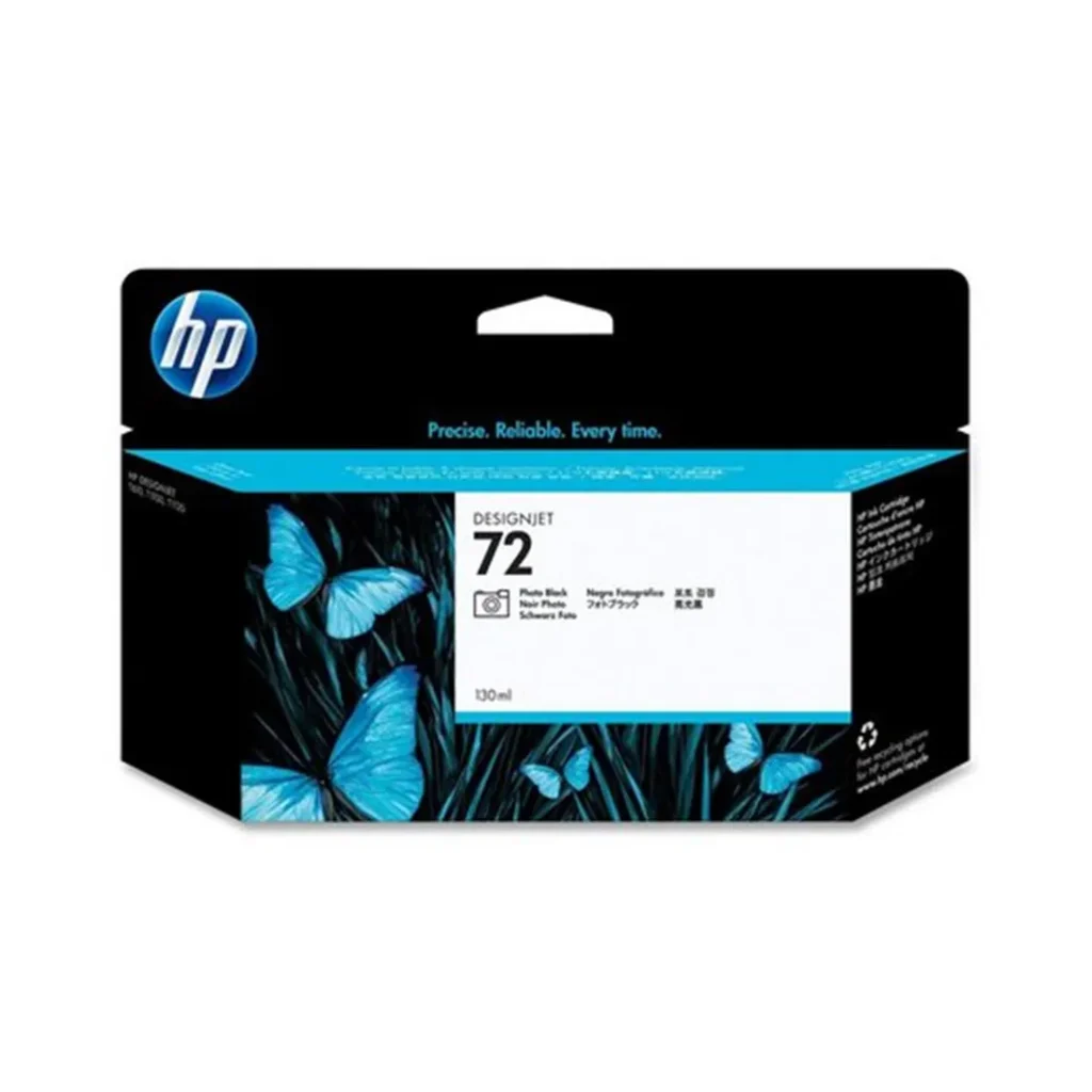 Cartucho de Tinta HP 72 Preto Foto PLUK 130ml