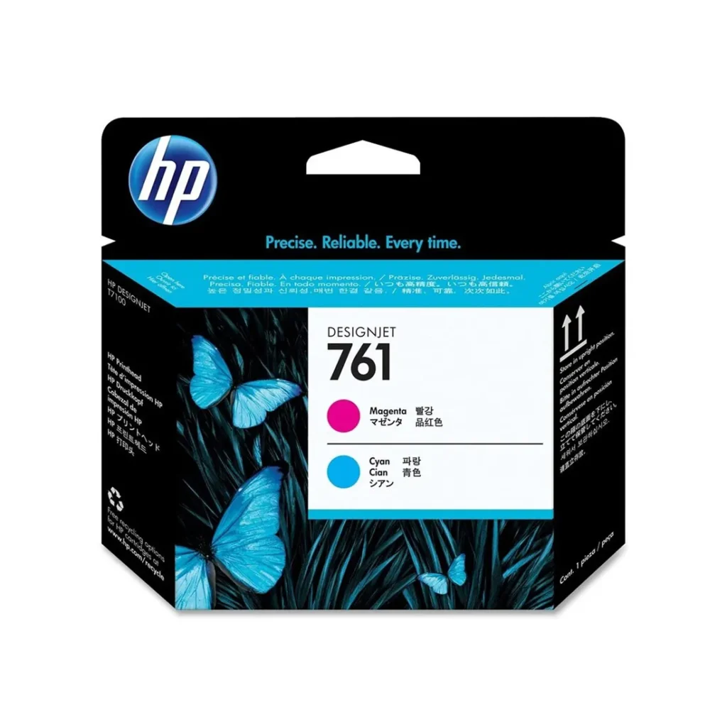 Cabeça de Impressão HP 761 Magenta/Ciano PLUK