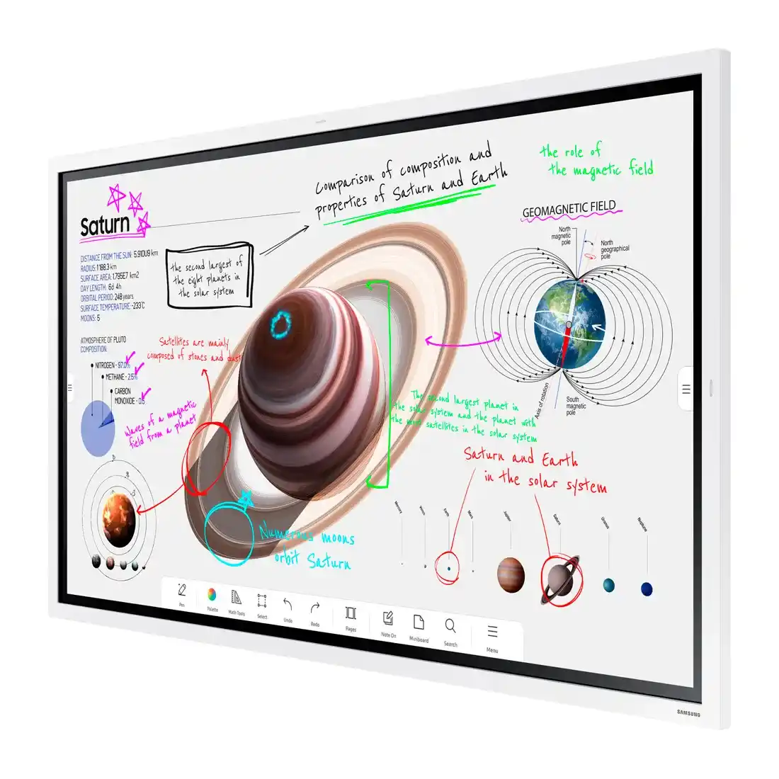 Monitor Profissional Samsung LED 65" Flip – LH65WMBWBGCXZA - Imagem 2