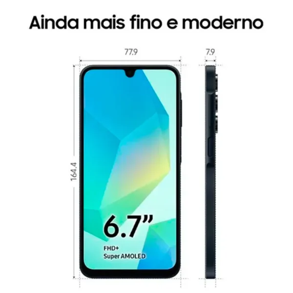 Smartphone Samsung A16 Enterprise Edition 5G 4GB 128GB Azul Escuro - Imagem 2
