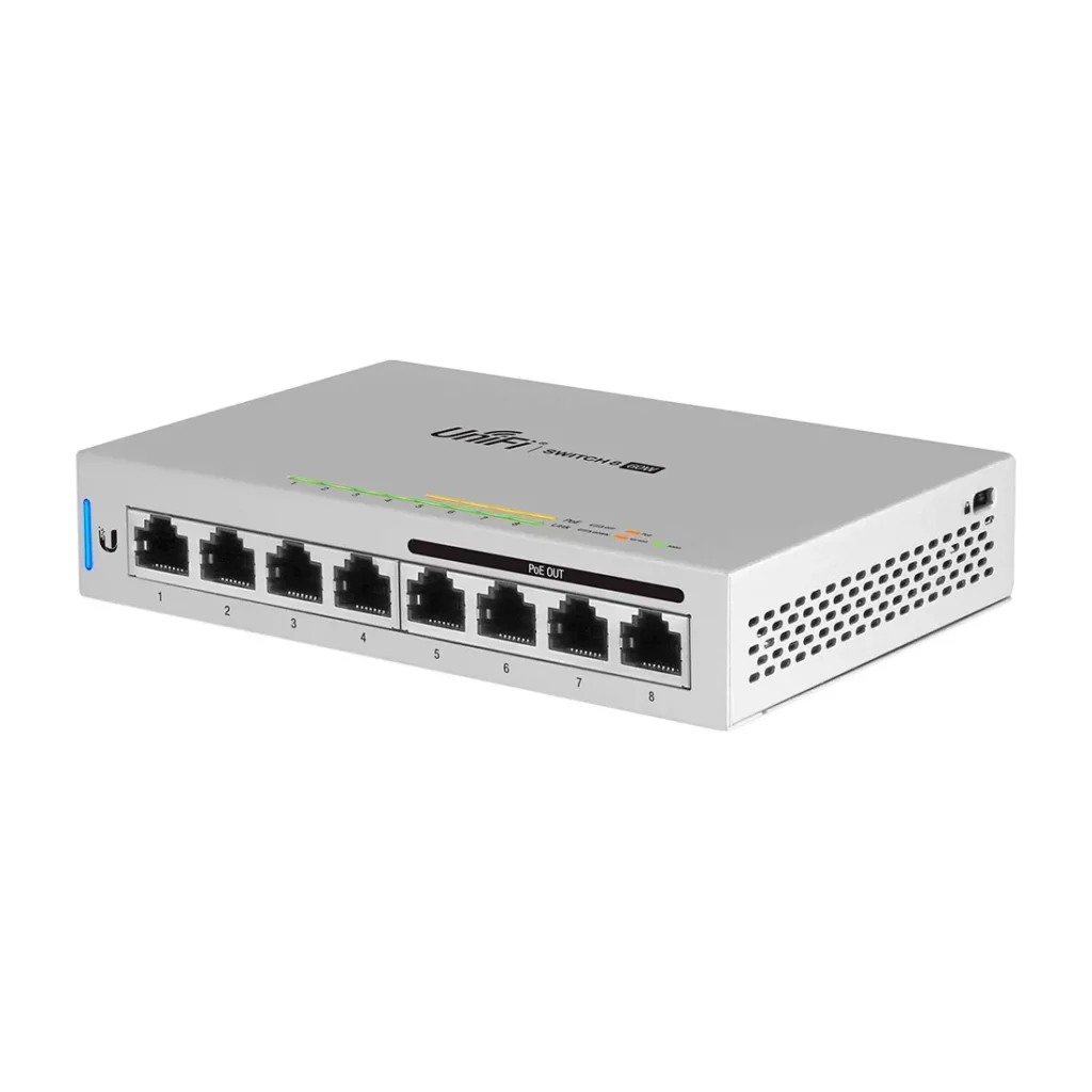 Switch Ubiquiti UniFi 8P (4P) PoE
