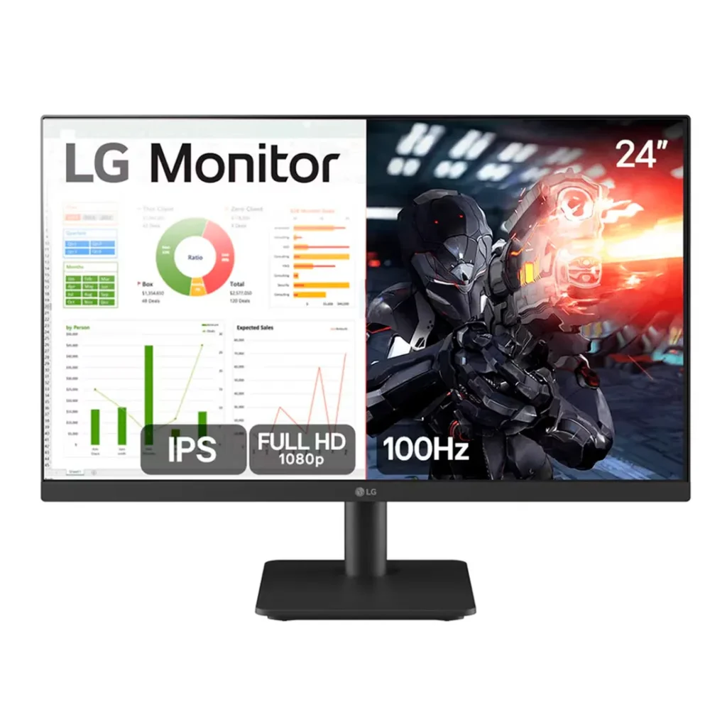Monitor LG 24MS500-B 24 pol Gamer 100Hz 5ms Full HD