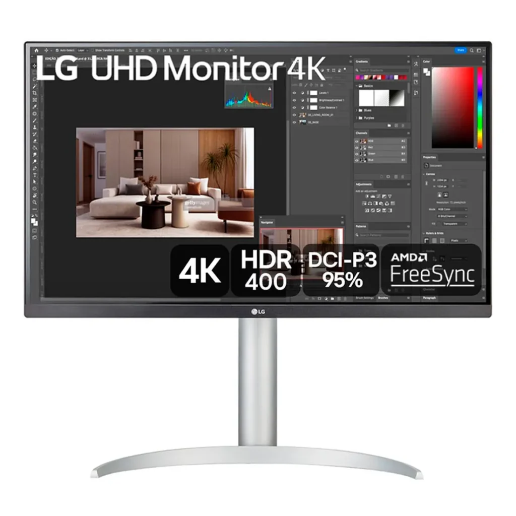 Monitor LG 27UP650-W 27 pol