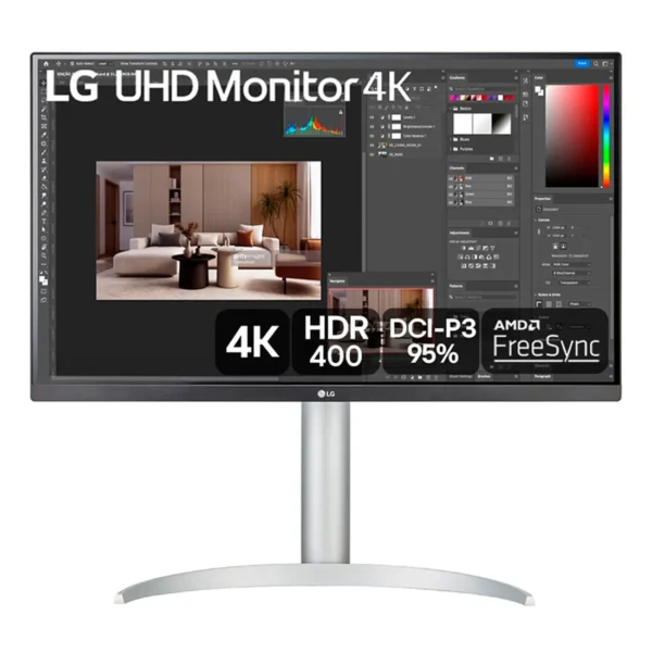 Monitor LG 27UP650-W 27 pol