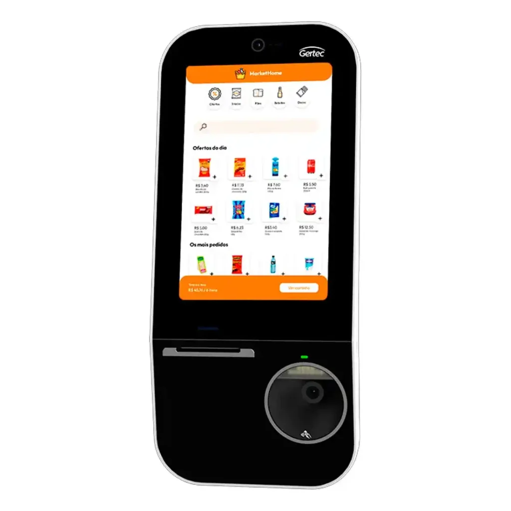 Totem Autoatendimento Gertec Smart Kiosk SK210 4GB 32GB