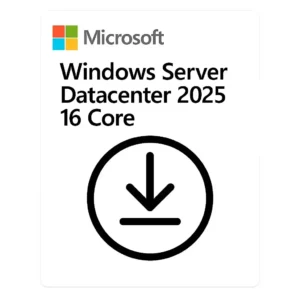 Windows Server 2025 Microsoft Datacenter 16 Core Perpétuo CSP