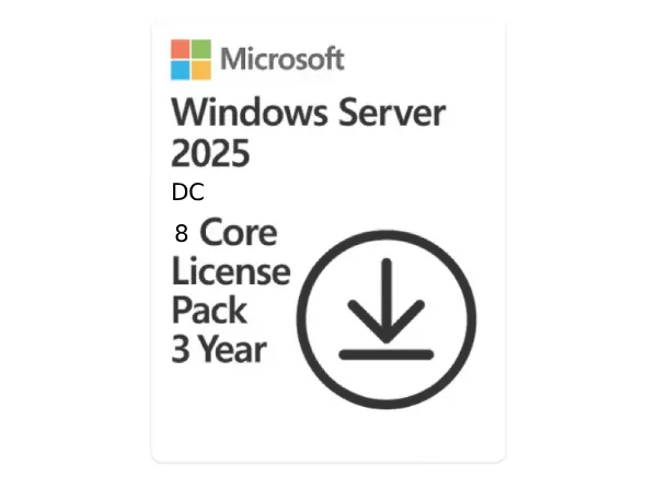 Win Server 2025 DC 8C 3Y Microsoft CSP DG7GMGF0PWHD-006