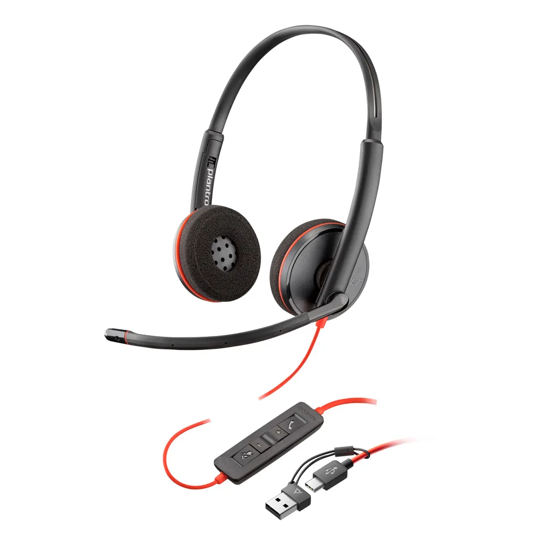 Headset Poly Blackwire C3220